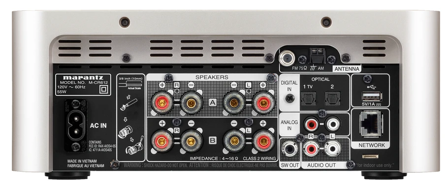 Купить Сетевой Аудиоплеер M-CR612 Marantz | Гарантия 12 месяцев